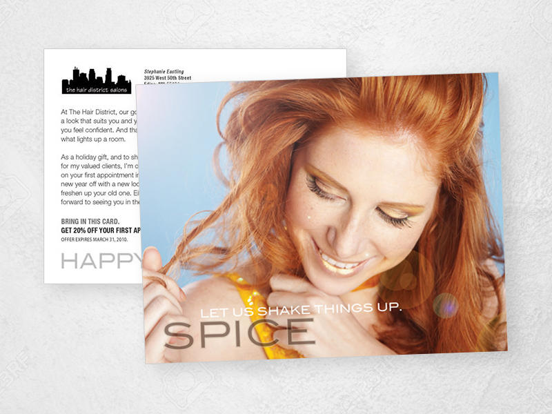 Hair District / Direct Mail 2