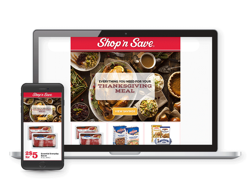 Shop 'n Save / Thanksgiving Email